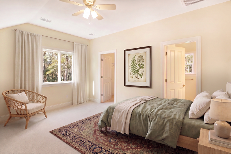 Virtual staging — room — before