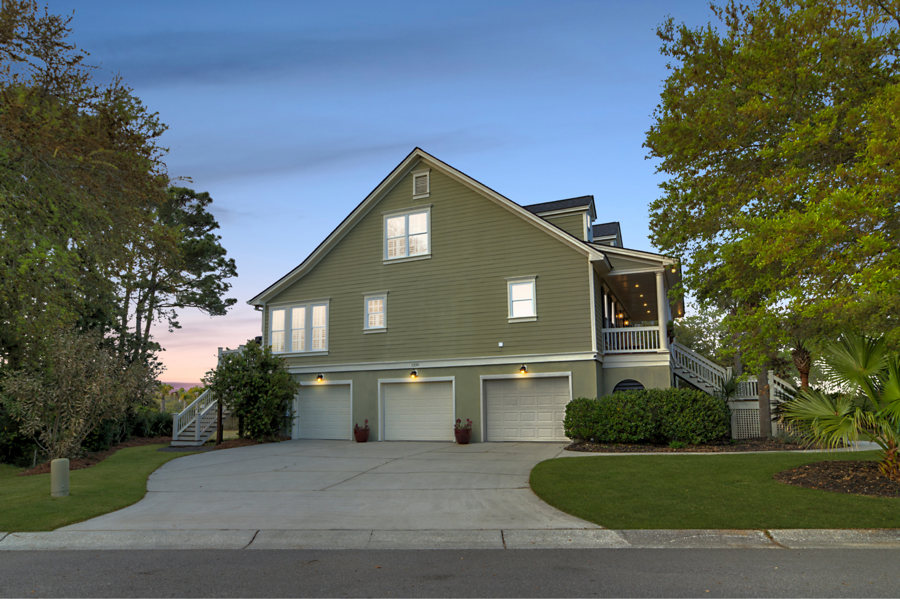 Virtual twilight real estate photography — Charleston, SC